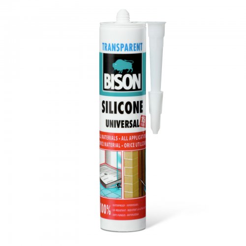 Bison Univerzális szilikon, átlátszó, 280ml