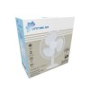 Asztali ventilátor - 30 cm - 35W - 3 sebesség - oszcilláló - fehér - 220-240V AC