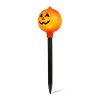 Halloween-i leszúrható lámpa - tök - elemes - 34 x 9,5 cm