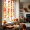 Juharlevél girland - papír - 183 cm - 22 db 15 cm-es levél