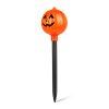 Halloween-i leszúrható lámpa - tök - elemes - 34 x 9,5 cm