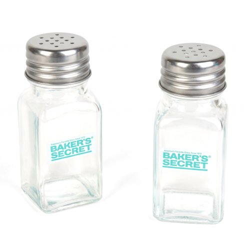 Baker's Secret só- és borsszóró szett - üveg - 10,3 cm - 2 db / szett