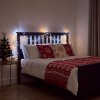 Fényfüzér - 5 m - 200 melegfehér &amp;amp; 50 hidegfehér LED - 100-240V - 6W - fehér kábel
