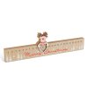 Adventi naptár - &amp;#34;Merry Christmas&amp;#34; rénszarvas - MDF - 40 x 11 cm
