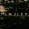 Fényfüzér - 10 m - 400 melegfehér &amp;amp;amp; 100 hidegfehér LED - 100-240V - 6W - fehér kábel