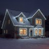 Fényfüzér - 50 m - hidegfehér - 1000 LED - 220-240V - 9W - átlátszó kábel