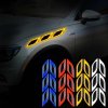 Fényvisszaverő carbon autómatrica, autó tuning csík
