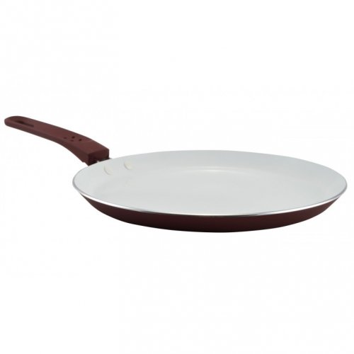 Kerámia bevonatos palacsintasütő 24cm barna (indukciós)