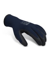 Poliészter kesztyű latex bevonattal