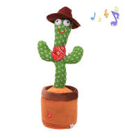 Táncoló kaktusz, interaktív játék cowboy