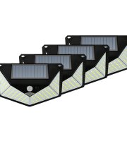 4x110 LED- es napelemes mozgásérzékelős lámpa