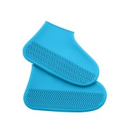 Cipővédő szilikon kék L (42-45)