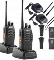 Walkie-talkie rádió, 2 db (Baofeng)