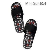 Masszírozó papucs, akupresszúrás papucs, masszázspapucs M-méret 40/41