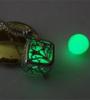 Világítós titok nyaklánc - Tökéletes ajándék Zöld