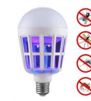15 wattos szúnyogirtó LED izzó, UV fénnyel