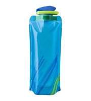 Összehajtható vizes palack (700 ml) Kék