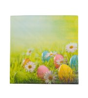 Húsvéti szalvéta - tojás és virág - 33 x 33 cm - 3 rétegű - 20 db / csomag
