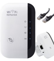 WiFi router, jelerősítő, accesspoint - B/G/N, 2.4 Ghz, 300 Mbps, DHCP, WPS