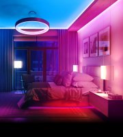 RGB LED szalag - 3 m - IP65 - 220-240V - 5050 SMD - 30 LED/m - 7,2W/m