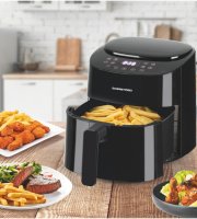 GOURMETMAXX Forrólevegős fritőz/ Airfryer digitális 4,5L 1400W