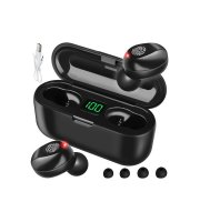 Vezeték nélküli fejhallgató power bankkal S16154, bluetooth fejhallgató, töltő tokkal, vezeték nélküli fülhallgató
