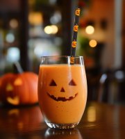 Papír szívószál - halloween - 197 x 6 mm - 25 db / csomag