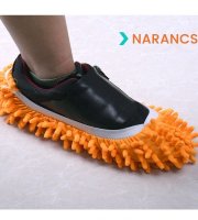 Padlótisztító, felmosó papucs, mop papucs Narancssárga