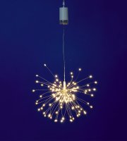 Micro LED-es tüzijáték dekoráció, melegfehér, 8pr.