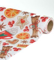 Asztalterítő futó - 180 x 28 cm - 70% poliészter, 30% pamut