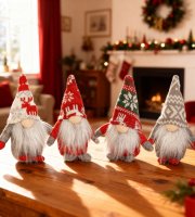 Karácsonyi skandináv manó - 15 cm - 4 féle