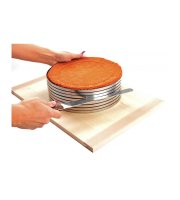 Tortaszeletelő rozsdamentes állítható