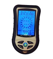 Barometer barométer légnyomásmérő magasságmérő altimeter digitális iránytű túrázóknak
