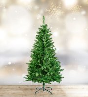Műfenyő - 150 cm - Nordmann - PVC - sötétzöld