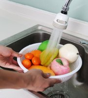 Állítható sugarú csapfej