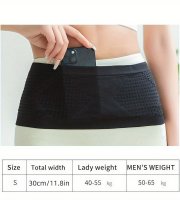 Többfunkciós, légáteresztő deréktáska szabadtéri sportokhoz és fitneszhez