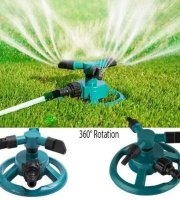 Automatikus öntöző szórófej – 360 fokban automatikusan forgó vízpermetező