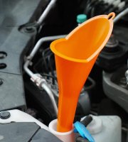 Hosszú Szárú Autó Olaj Töltő Tölcsér