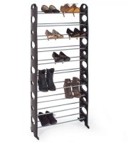 Fekete cipőtároló állvány