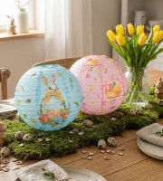 Húsvéti dekoráció - lampion - papír - Ø30 cm