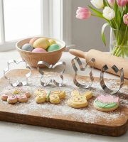 Húsvéti sütikiszúró - vegyes forma - 4 db / csomag