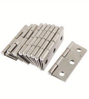 10 db rozsdamentes acél ajtópánt