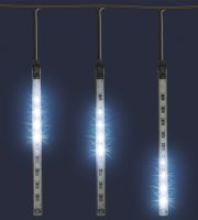 Jégcsap dekoráció, 5 jégcsap, 50LED