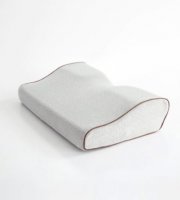 Memóriahabos ergonomikus párna szürke