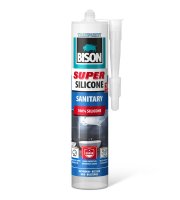 Bison Super szaniter szilikon, átlátszó, 280 ml