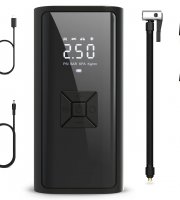 Smart kompresszor, digitális kijelzővel, szivargyújtós és USB-C töltővel