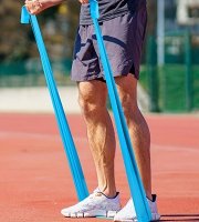 3 db jóga ellenállás szalag készlet, TPE elasztikus szalagok 4 ellenállási szinttel, sport gyakorlati felszerelések fitneszhez, jóghoz, pilateshez, erősítő edzéshez