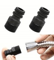 4 darab PVC műanyag spirál csőadapter