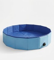 Kültéri és beltéri összecsukható kisállat medence - 80 x 20 cm